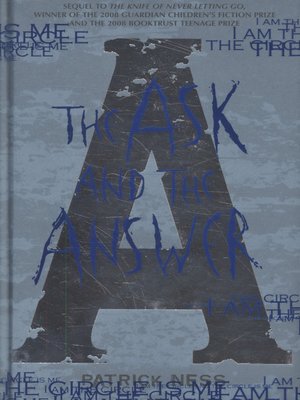 cover image of The ask and the answer